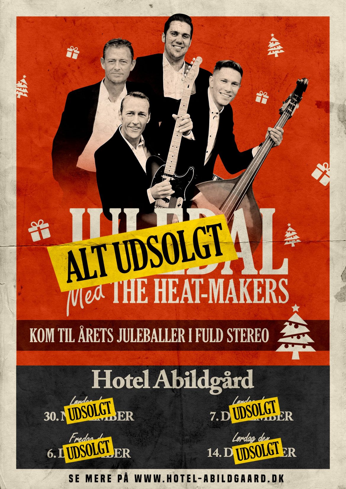 Julebal plakat 2019 alt udsolgt